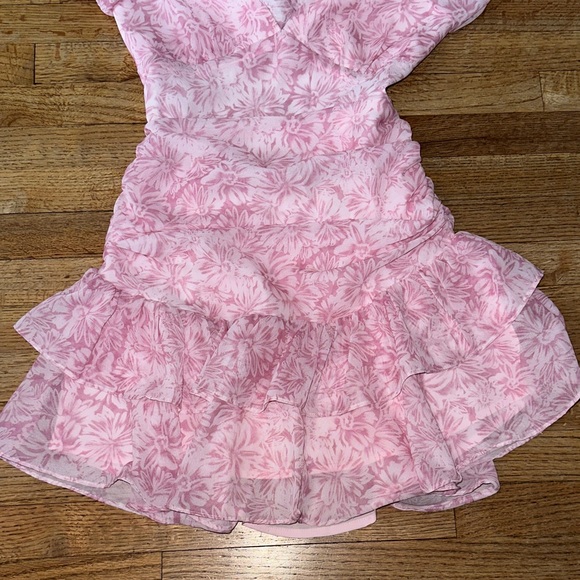 Selfie Leslie Pink Floral Dress - Picture 3 of 4